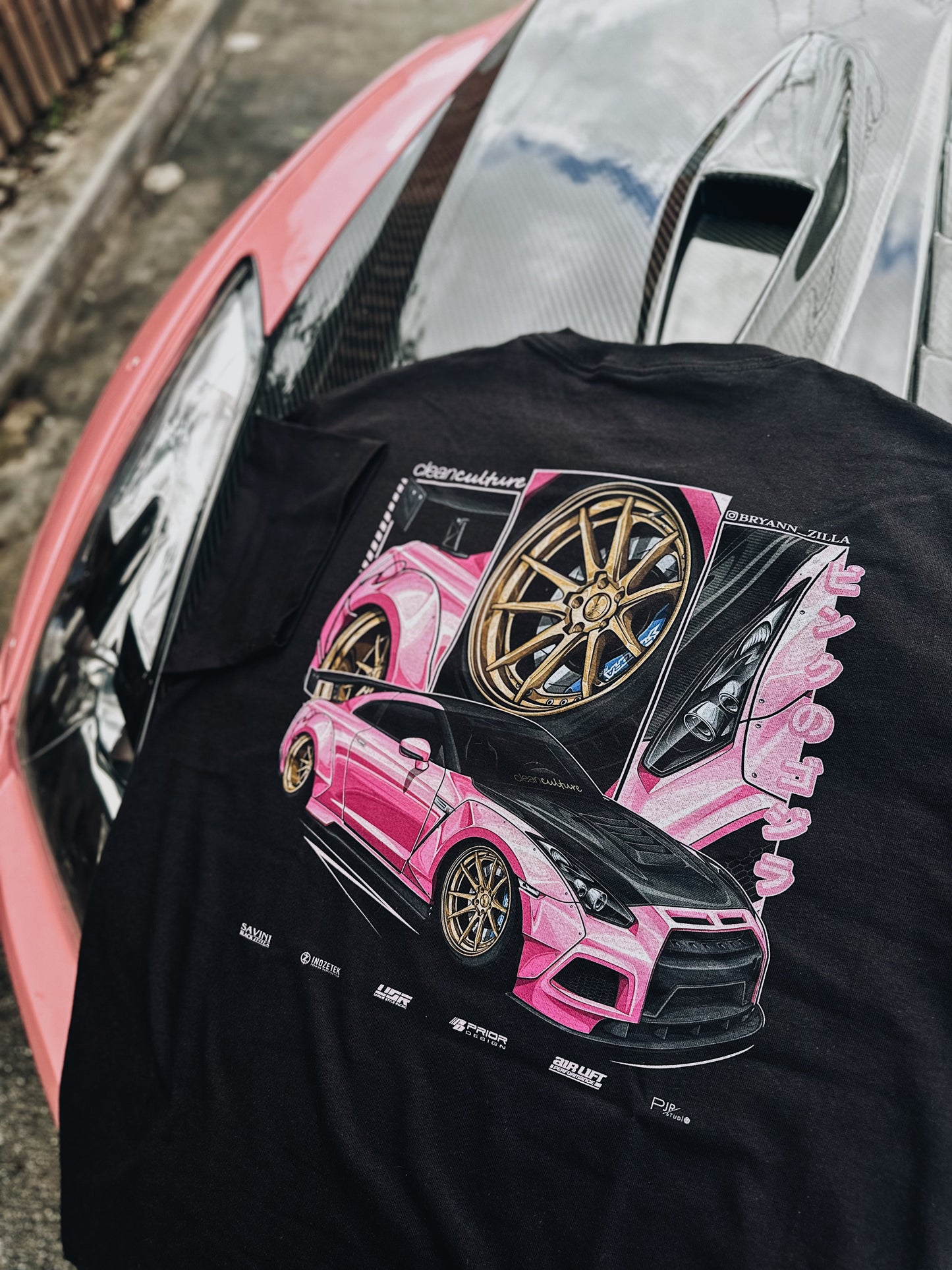 PINK GT-R TEE!