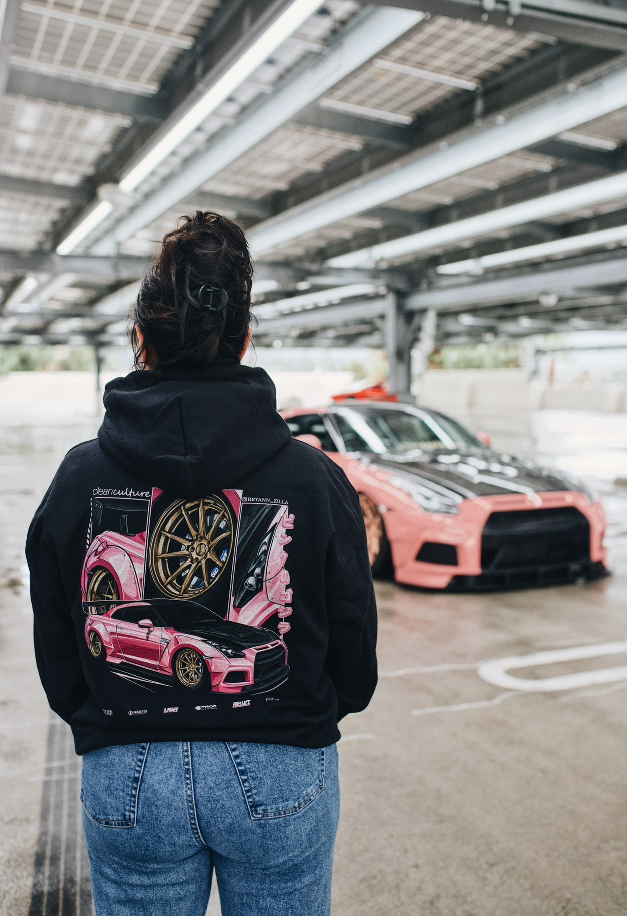 PINK GT-R HOODIE!