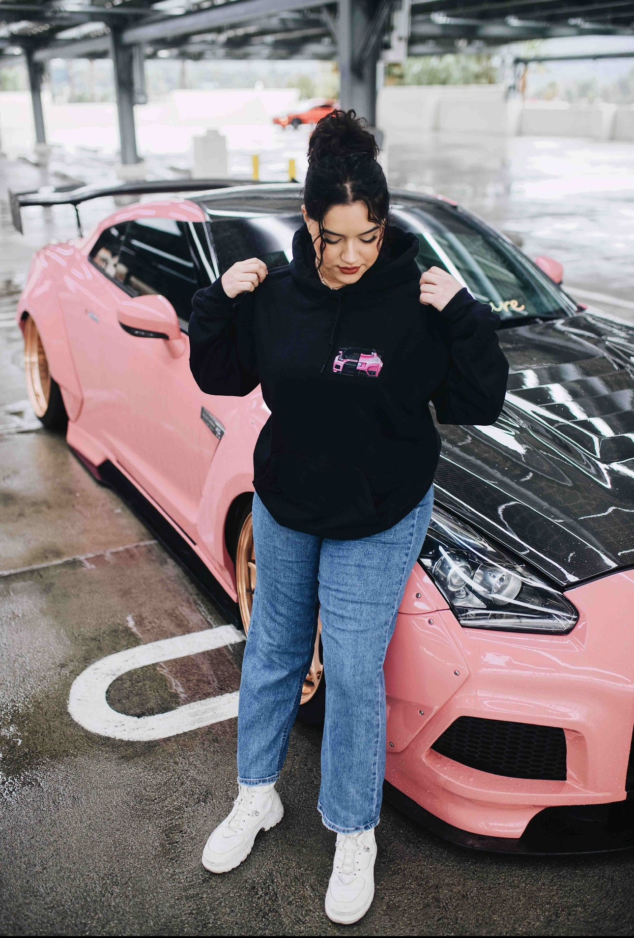 PINK GT-R HOODIE!